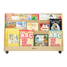 Load image into Gallery viewer, Book Display with 2 Rear Shelves (S320)
