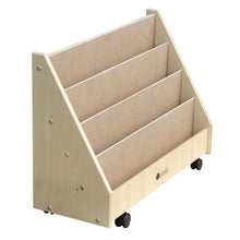 Charger l'image dans la galerie, Preschool Book Rack with 4 Shelves (S326)