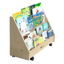 Charger l'image dans la galerie, Preschool Book Rack with 4 Shelves (S326)