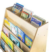 Load image into Gallery viewer, Book Mobile with 5 Shelves & Block Storage (S328)