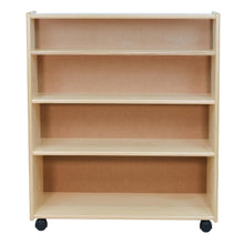 Load image into Gallery viewer, Book Mobile &amp; Storage with 3 Shelves (S329)
