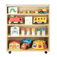 Load image into Gallery viewer, Book Mobile & Storage with 3 Shelves (S329)