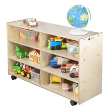 Load image into Gallery viewer, Straight Shelf Storage: Deep, 6 Cubbies (S353-6)