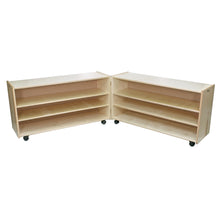 Charger l'image dans la galerie, Adjustable 2 Shelf Hinged Units: Low & Deep (S356/9)