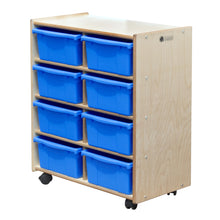 Load image into Gallery viewer, 8 Large Bin Cubby Storage Unit (S382-08)