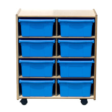 Load image into Gallery viewer, 8 Large Bin Cubby Storage Unit (S382-08)