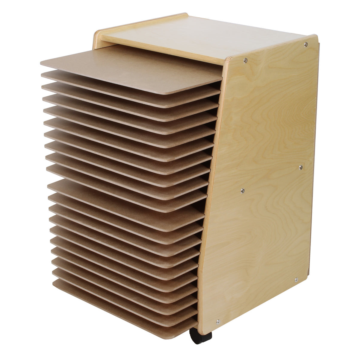 20 Shelf Paint Dryer (S341) Trojan Classroom Furniture