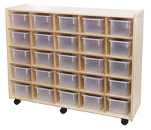 Charger l'image dans la galerie, 25 Small Bin Cubby Storage Unit (S372-25)