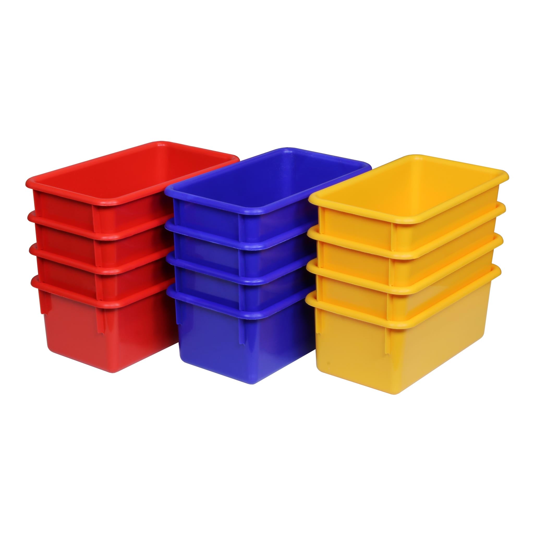 Small Plastic Bins - 4 Colours – Trojan Classroom Furniture