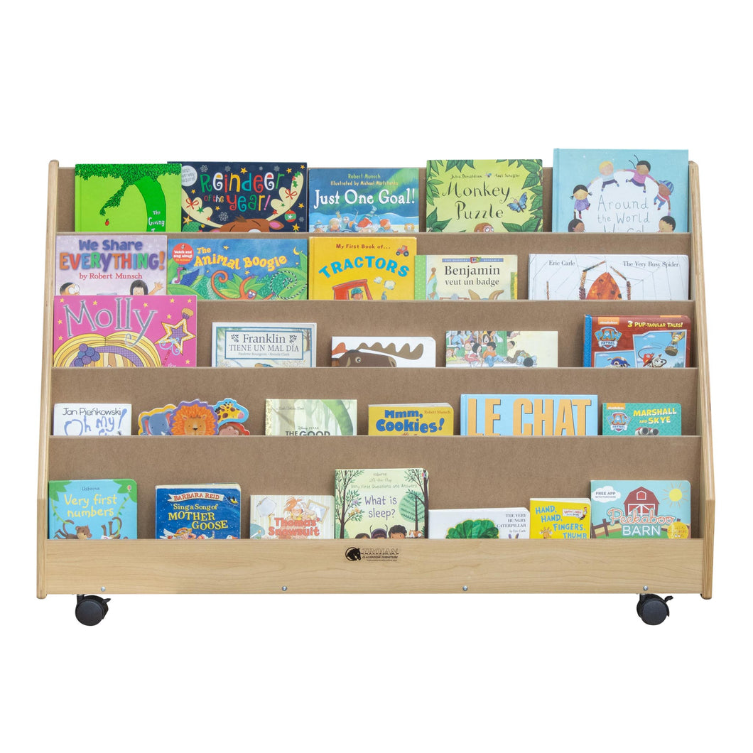 Book Rack with 5 Shelves (S321) – Trojan Classroom Furniture