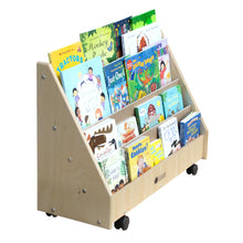 Charger l&#39;image dans la galerie, Preschool Book Rack with 4 Shelves (S326)
