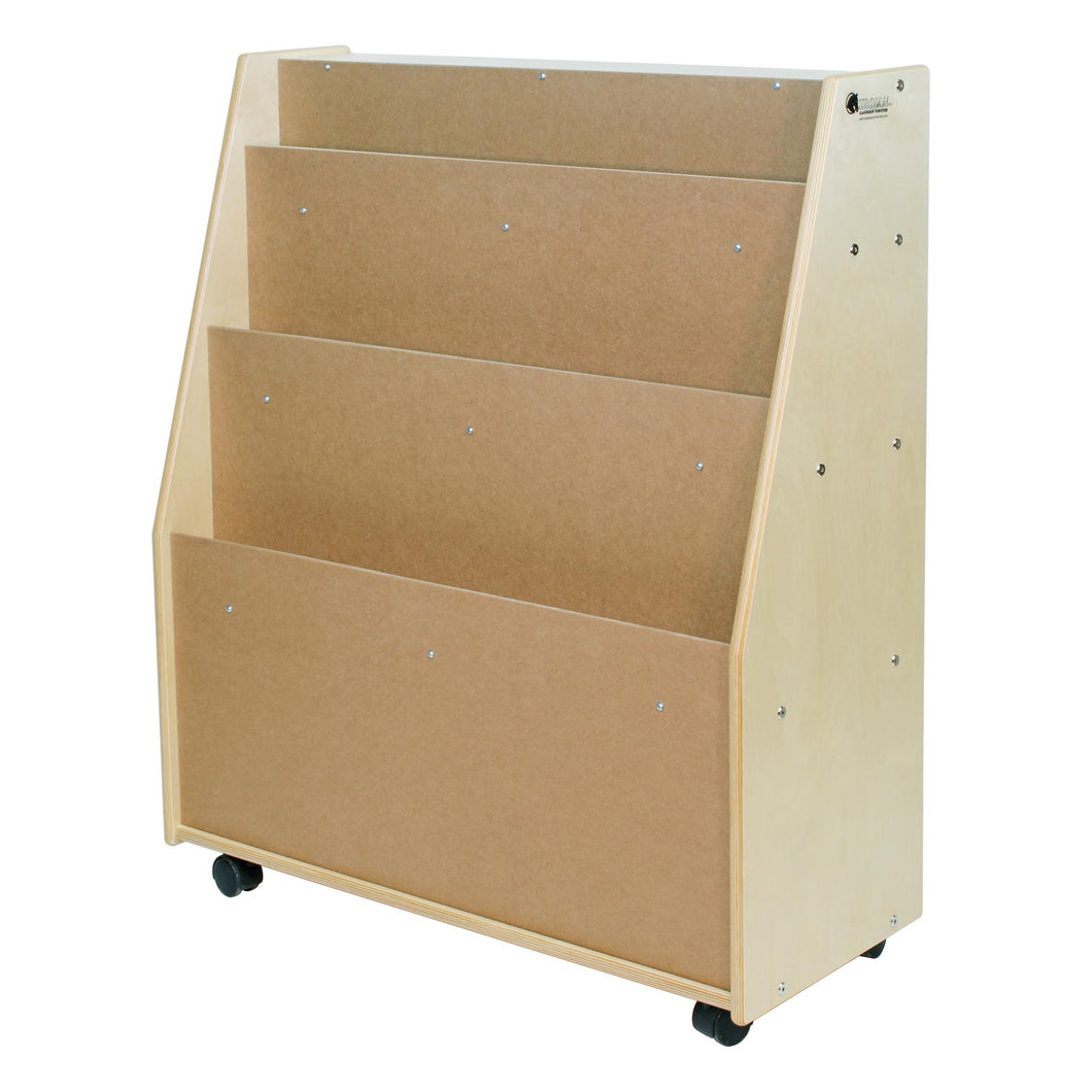 Book Mobile & Storage with 3 Shelves (S329)