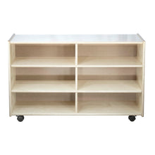 Charger l'image dans la galerie, Straight Shelf Storage: Deep, 6 Cubbies (S353-6)
