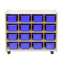 Load image into Gallery viewer, 16 Small Bin Cubby Storage Unit

