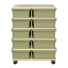 Charger l&#39;image dans la galerie, 4 Sided Large Bin Storage Towers (for 20 Bins)
